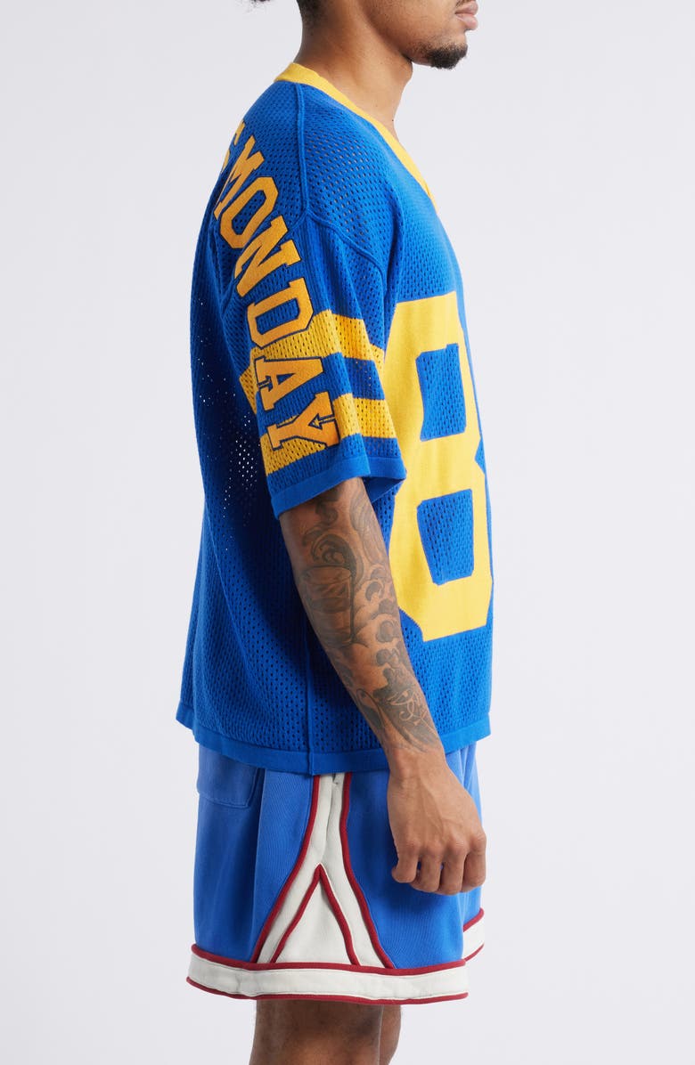 DIET STARTS MONDAY Knit Mesh Jersey, Alternate, color, 