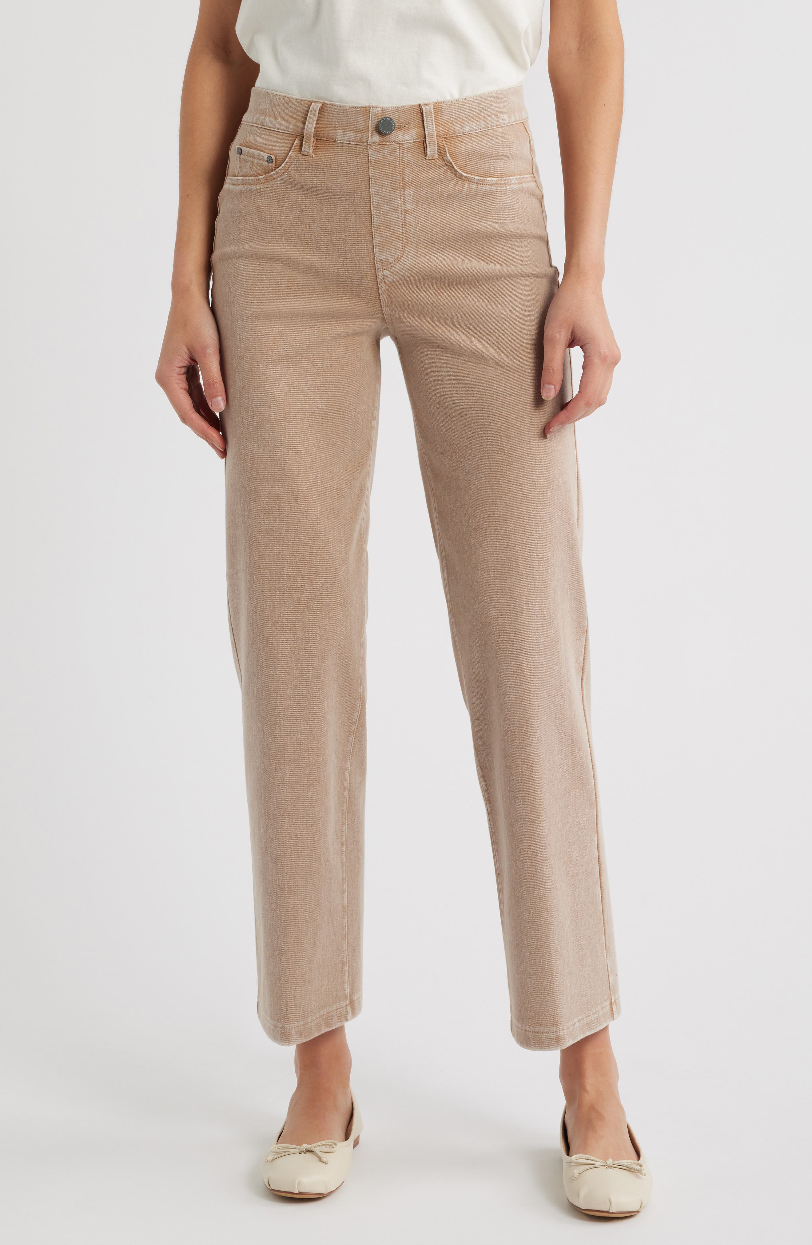 Recess Straight Ankle Knit Jeans