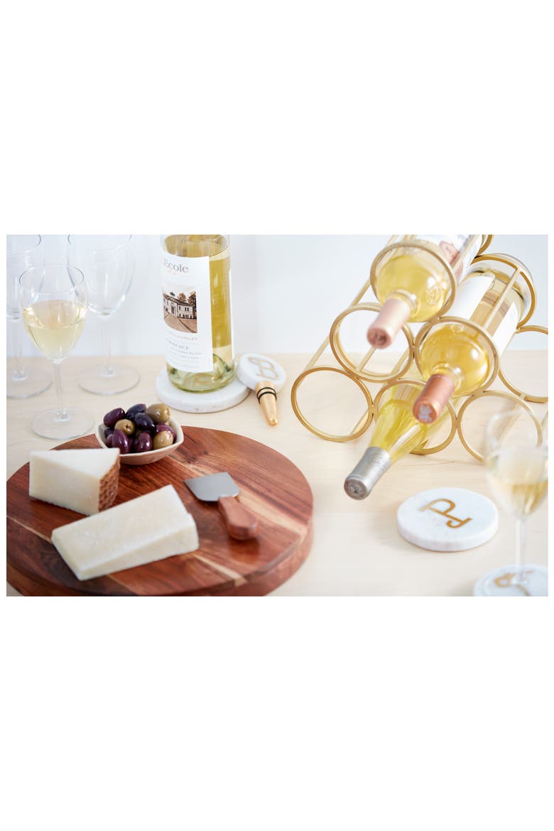 Wine Rack, Alternate, color, GOLD METALLIC