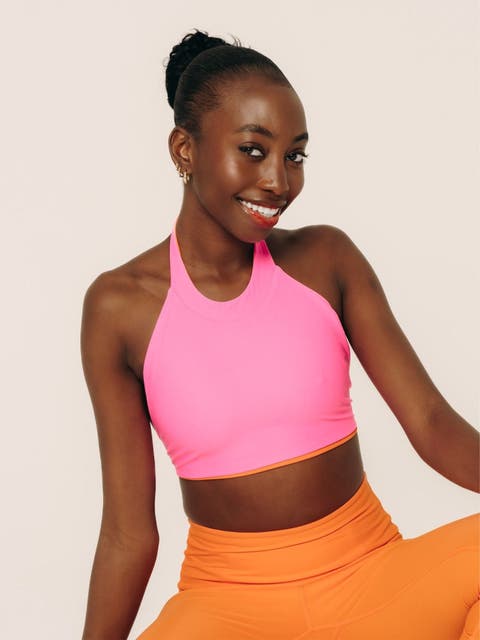 Women's Reversible Halter Swim Top - UPF 50+