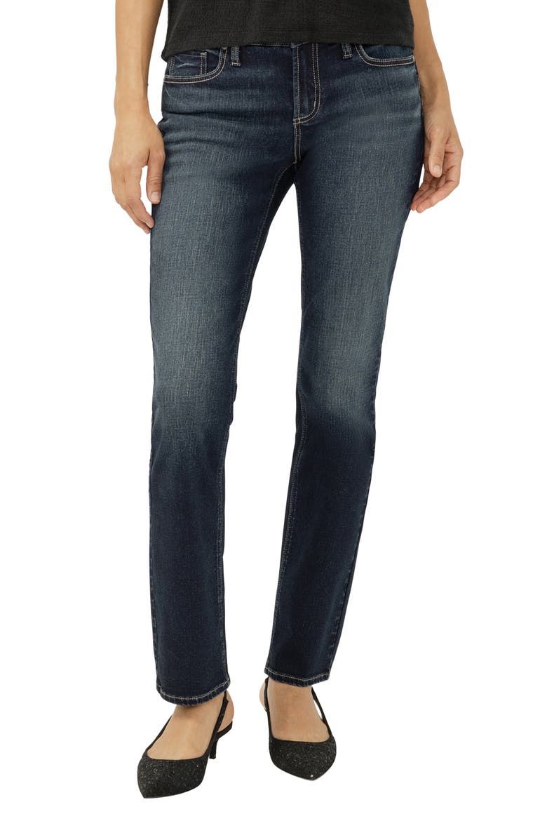 Elyse Straight Leg Jeans, Main, color, ROSEMEAD