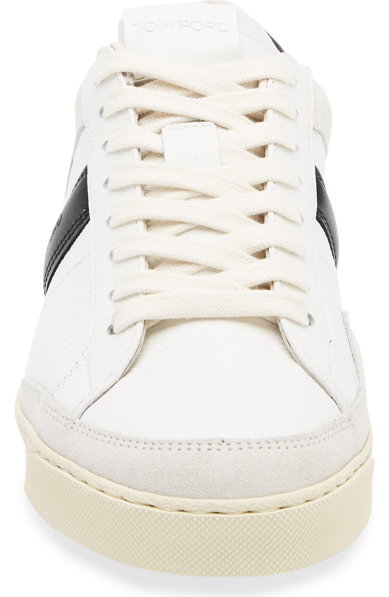 TOM FORD Low Top Sneaker, Alternate, color, White/ Cream