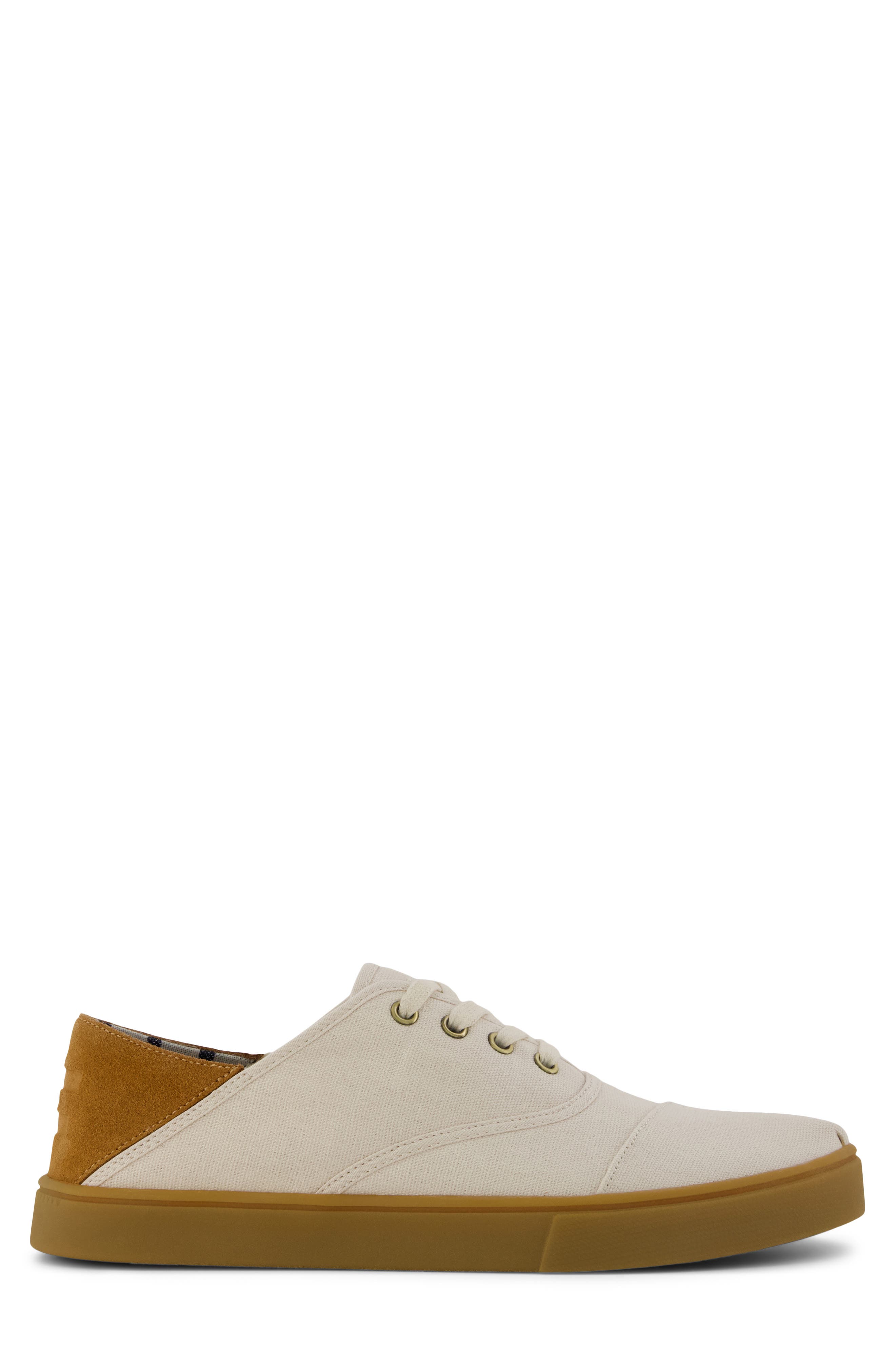 TOMS Cordones Plus Sneaker, Alternate, color, Natural