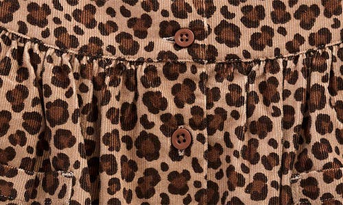 Mini Boden Kids' Button Through Skirt In Animal Print
