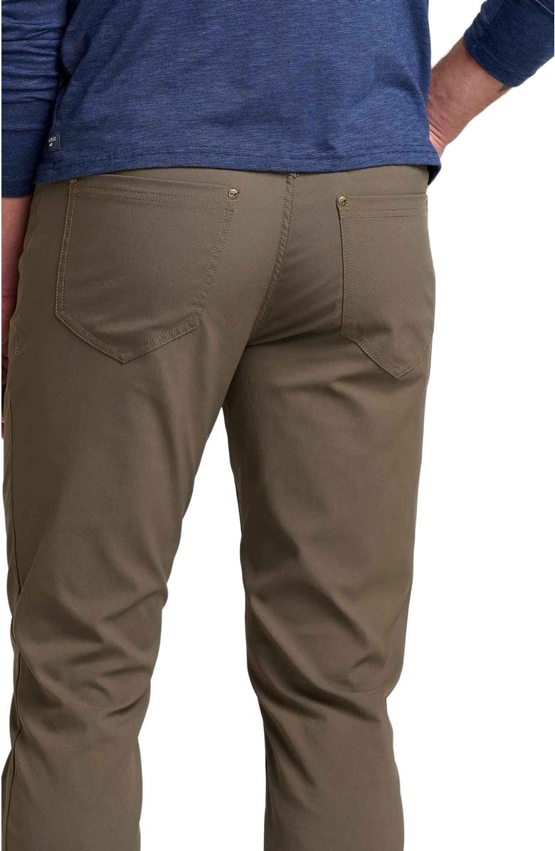 Toad & Co Rover II 5 Pocket Lean Pant, Alternate, color, Jeep