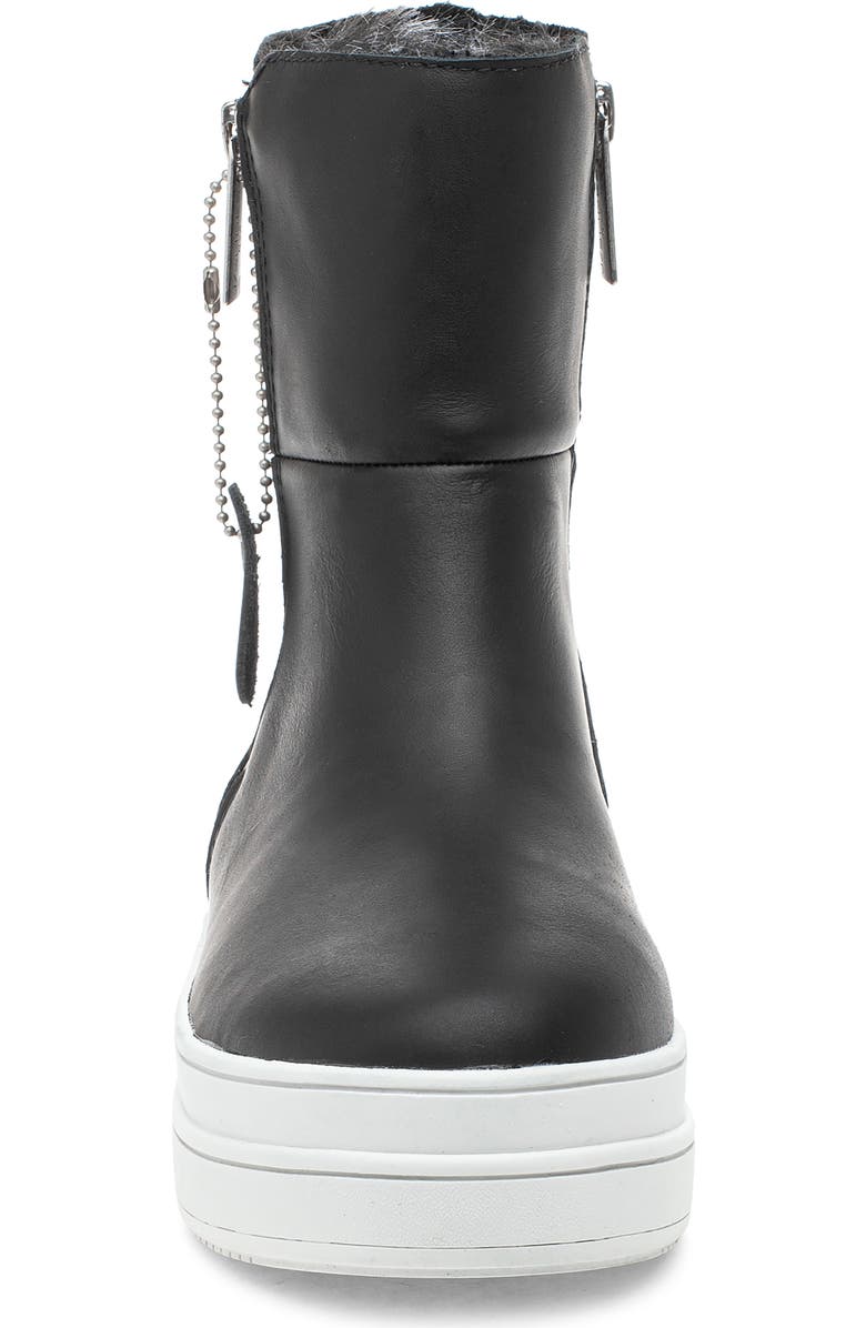 JSlides Tristan Faux Fur Platform Sneaker Bootie, Alternate, color,