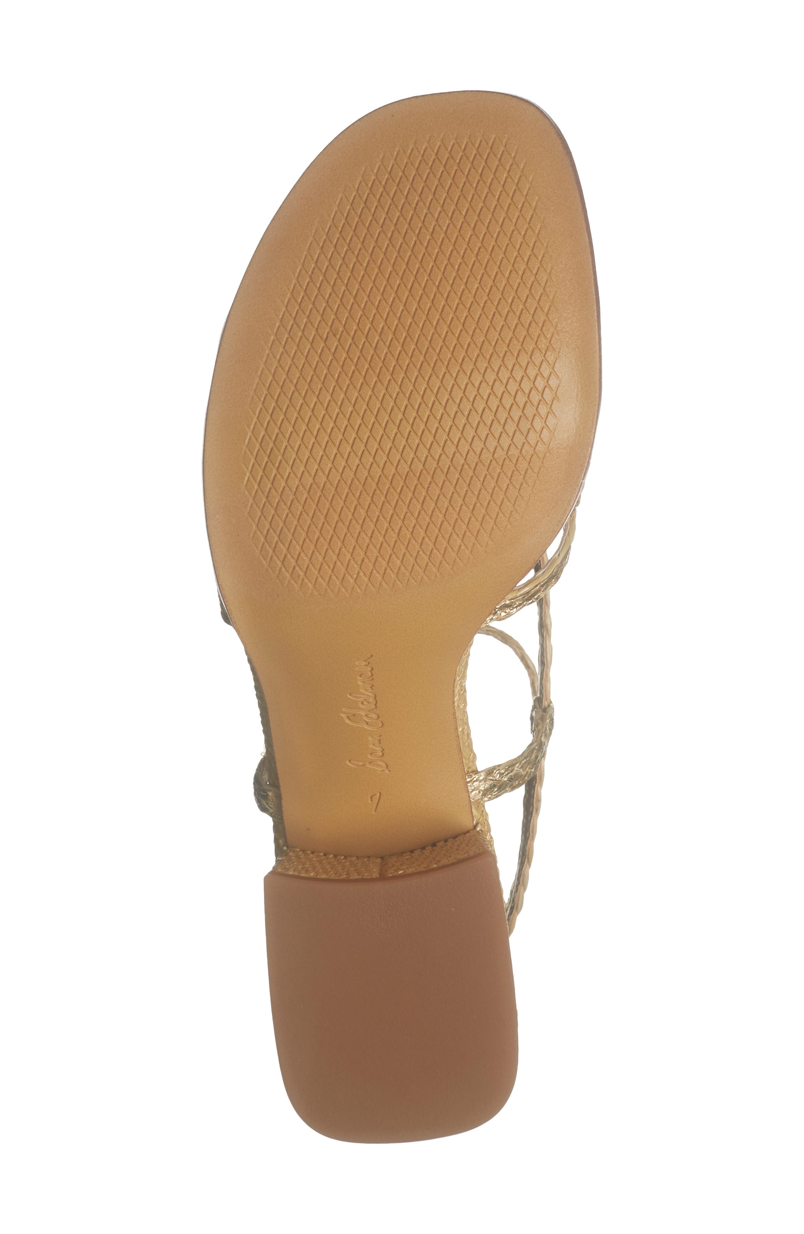 Fletcher Strappy Sandal, Alternate, color, AMBER GOLD