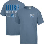 ComfortWash Men's ComfortWash  Blue Duke Blue Devils Big Name T-Shirt