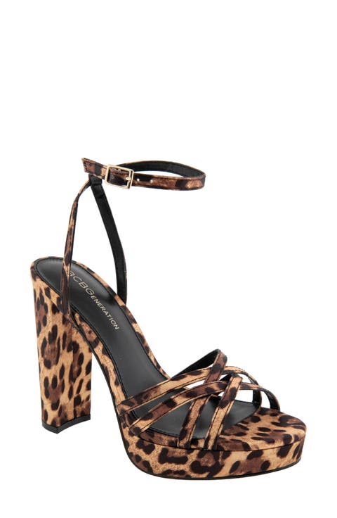 Orisa Ankle Strap Platform Sandal (Women)