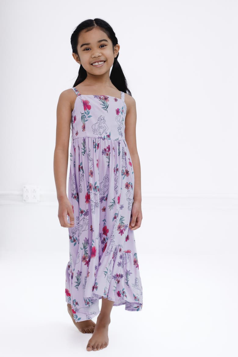 Princess Sleeveless Maxi Dress, Alternate, color, Princess Lilac