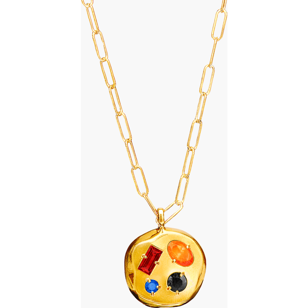 Birthdate Co. The January Birthdate Gold Pendant In January 31st - Gold