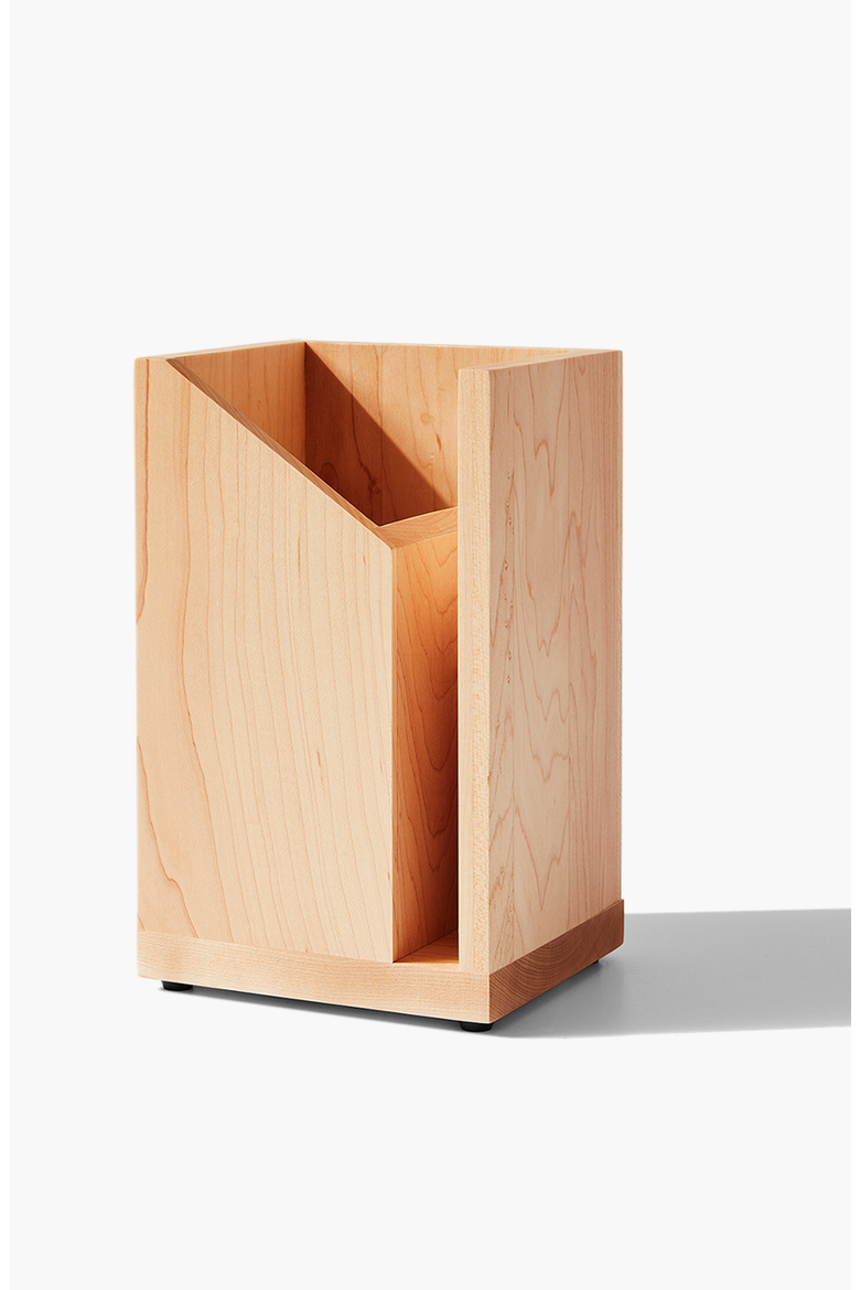 The Base Utensil Crock, Main, color, Maple