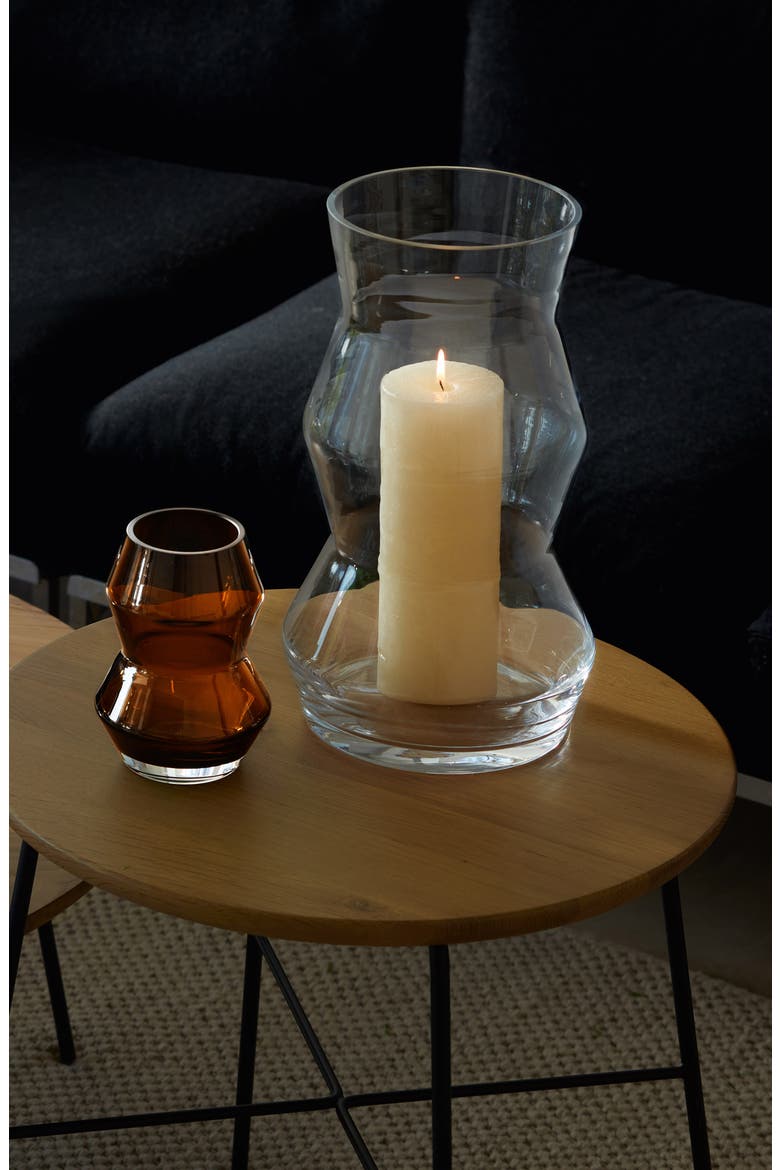 Sculpt Flower Vase, Alternate, color, BROWN/ MOCHA