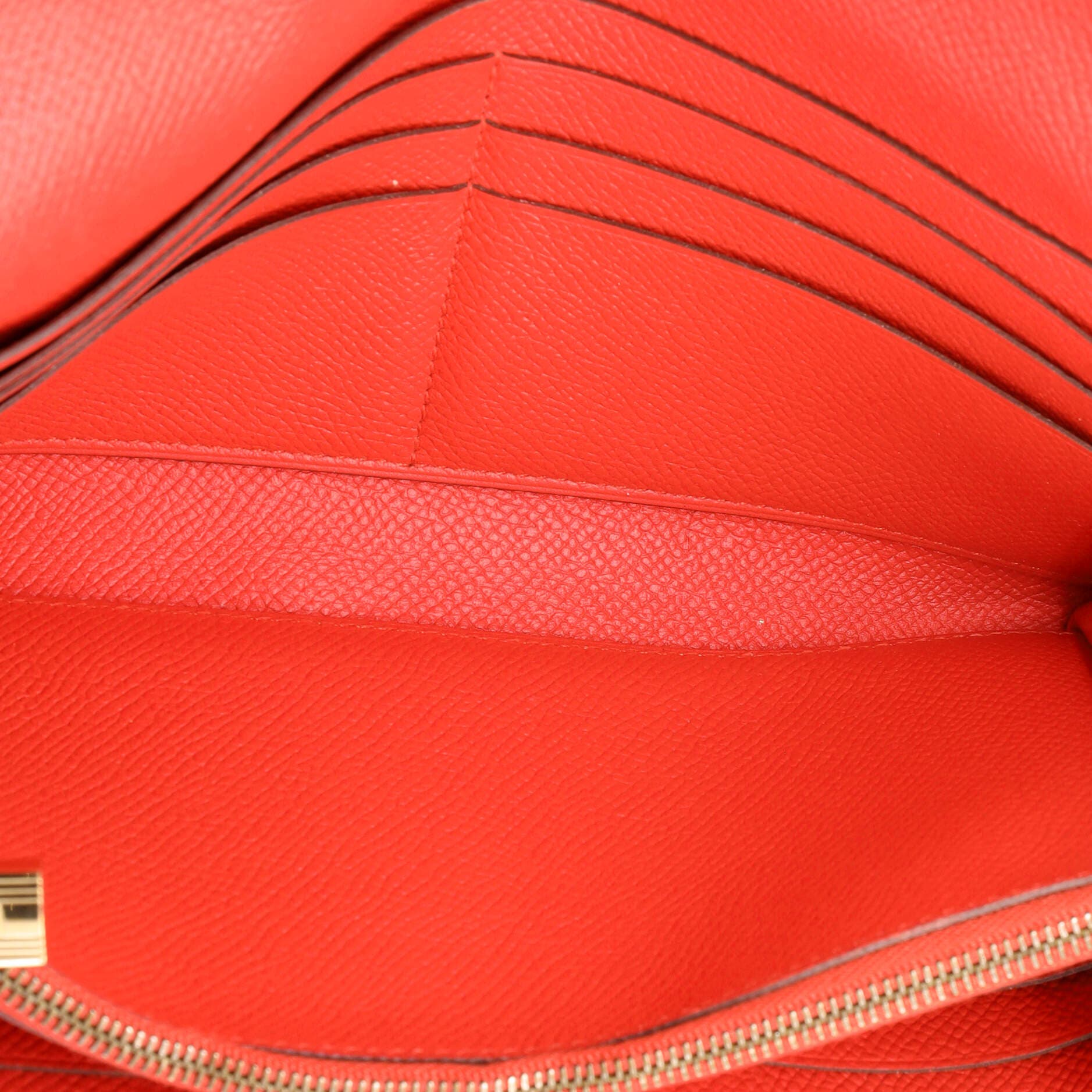Kelly Wallet Epsom Long, Alternate, color, Red