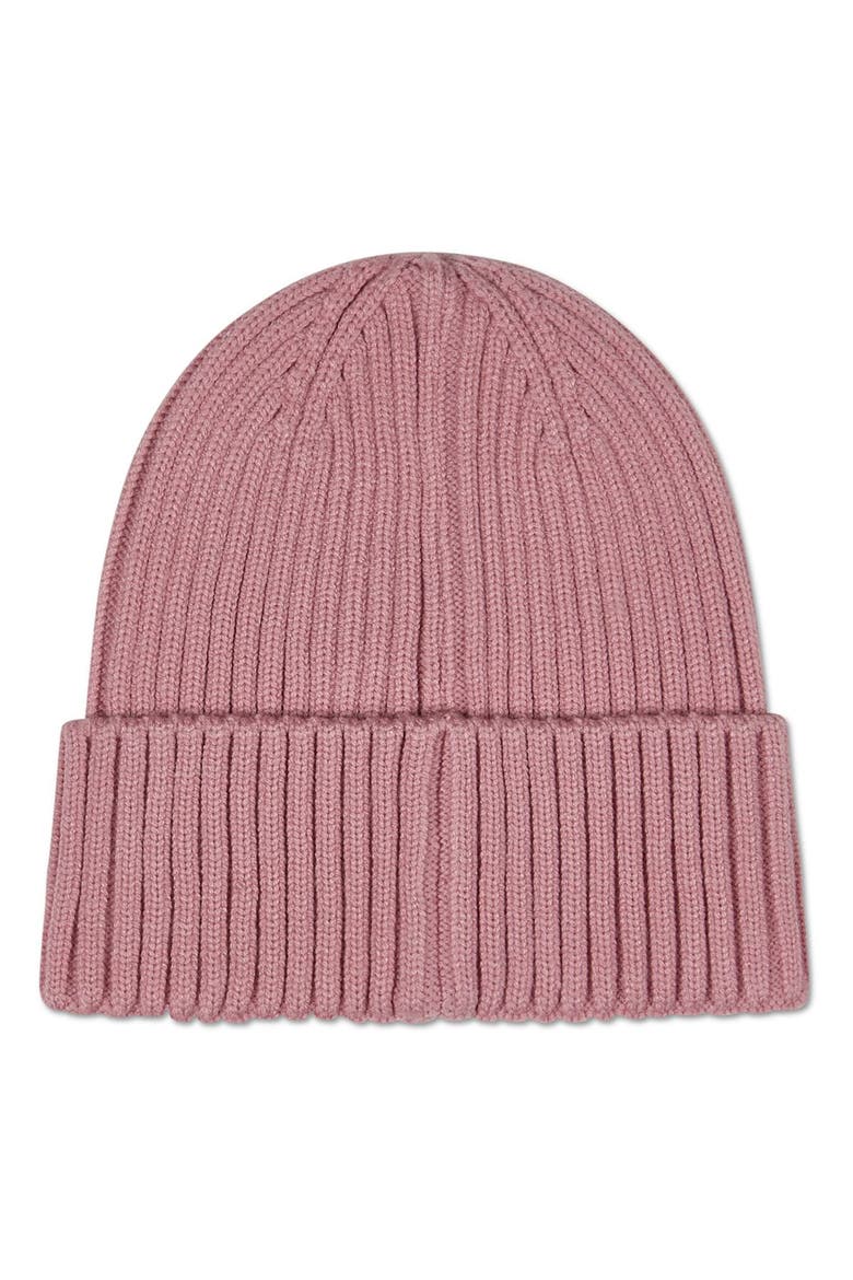 Kids Cozy Basic Ribbed Rayon-Blend Knit Beanie, Alternate, color, Pink Icing