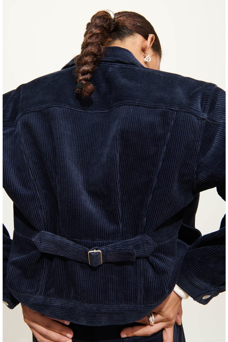 Camden Rider Corduroy Jacket, Alternate, color, DARK NAVY