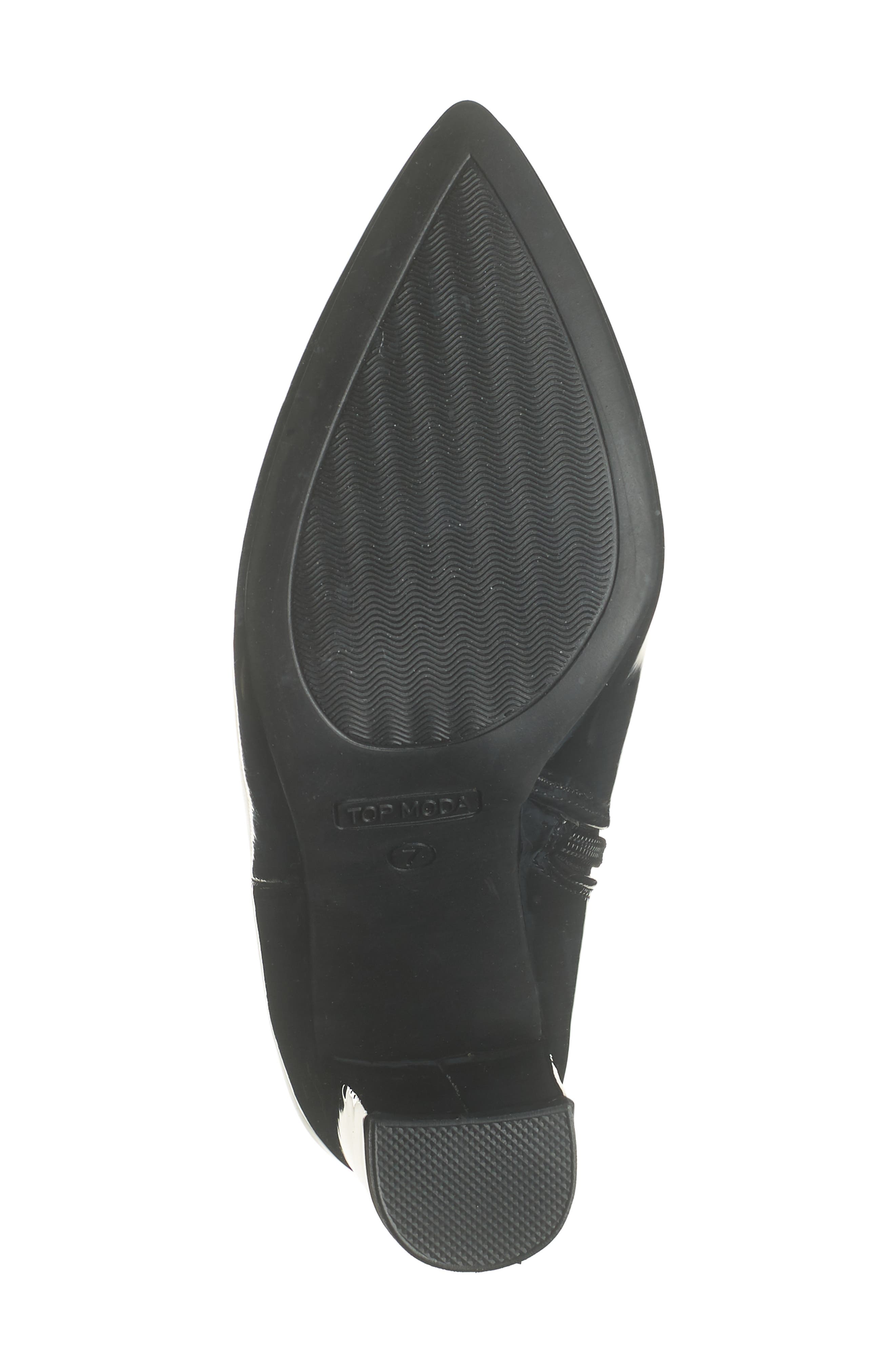 TOP GUY SHOES TOP GUY Brazil Patent Block Heel Bootie, Alternate, color, 