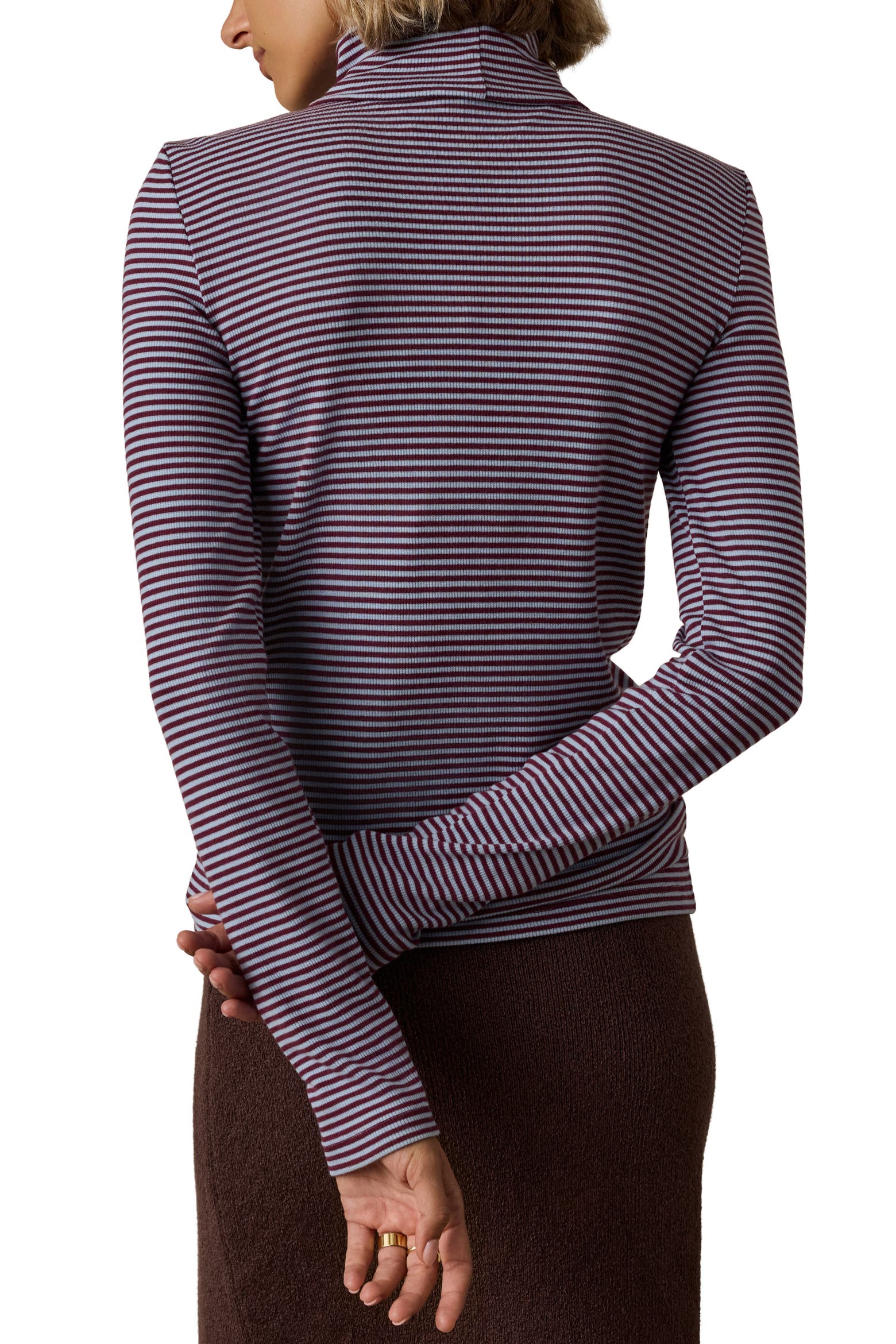 Cider Colour Code Faherty Featherweight Freestyle Turtleneck Top (Women) | Nordstrom