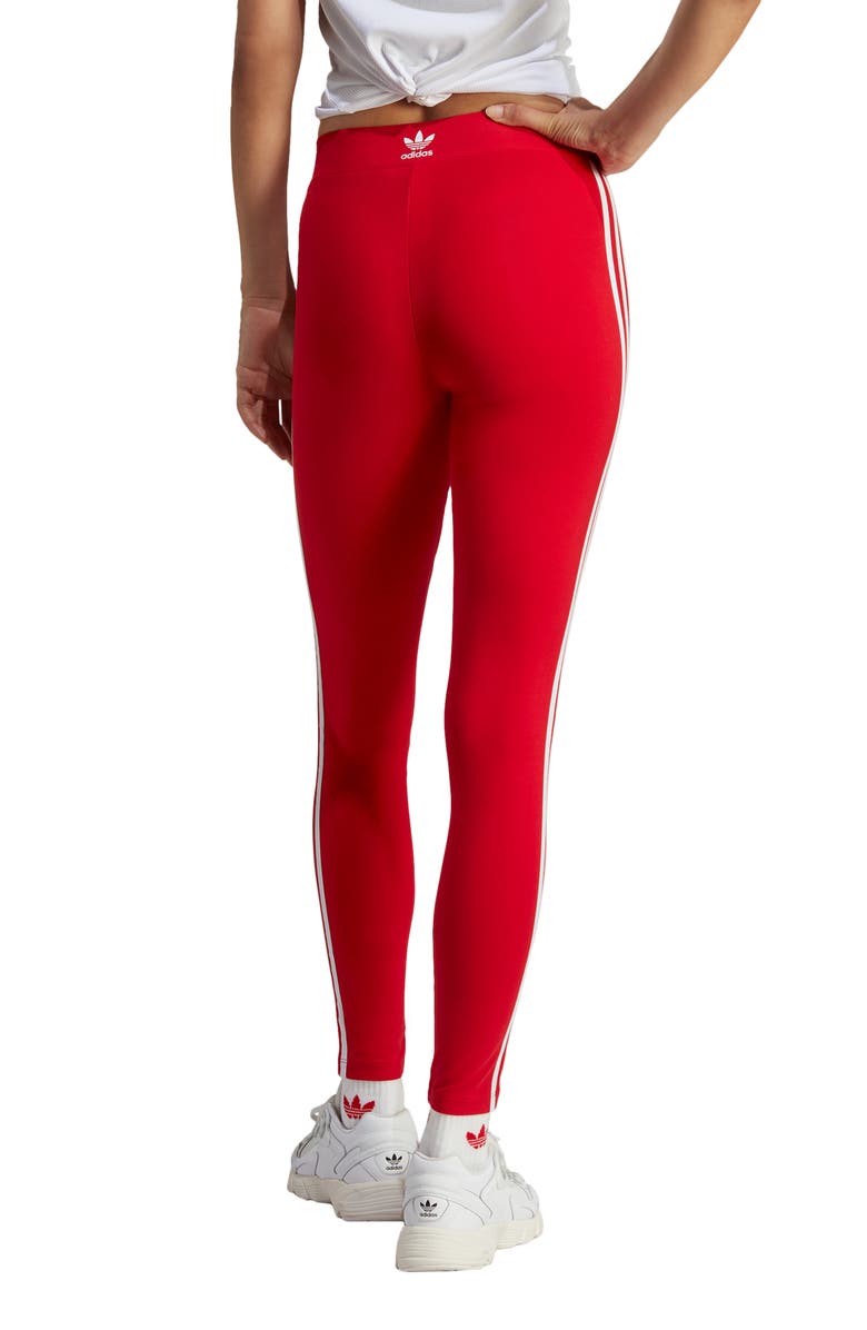 adidas Lifestyle 3-Stripes Leggings, Alternate, color,