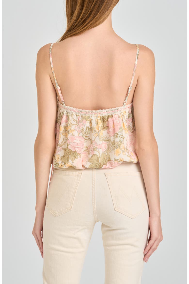 Jasmine Bubble Hem Camisole, Alternate, color, BLUSH FLORAL