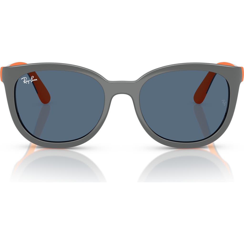 Shop Ray Ban Ray-ban Kids' 47mm Phantos Clip-on Sunglasses In Orange