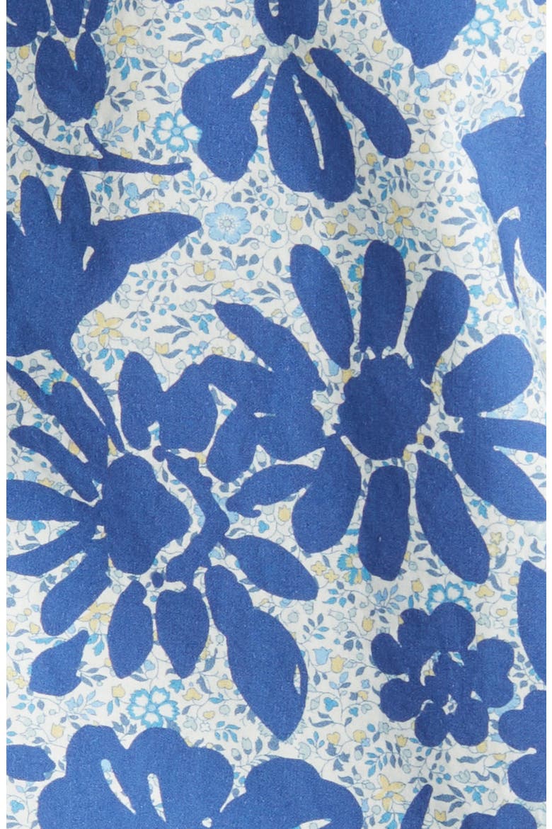 Frank Floral Print Cotton Button-Up Shirt, Alternate, color, LARGE PRINT W/ MINI FLOWERS