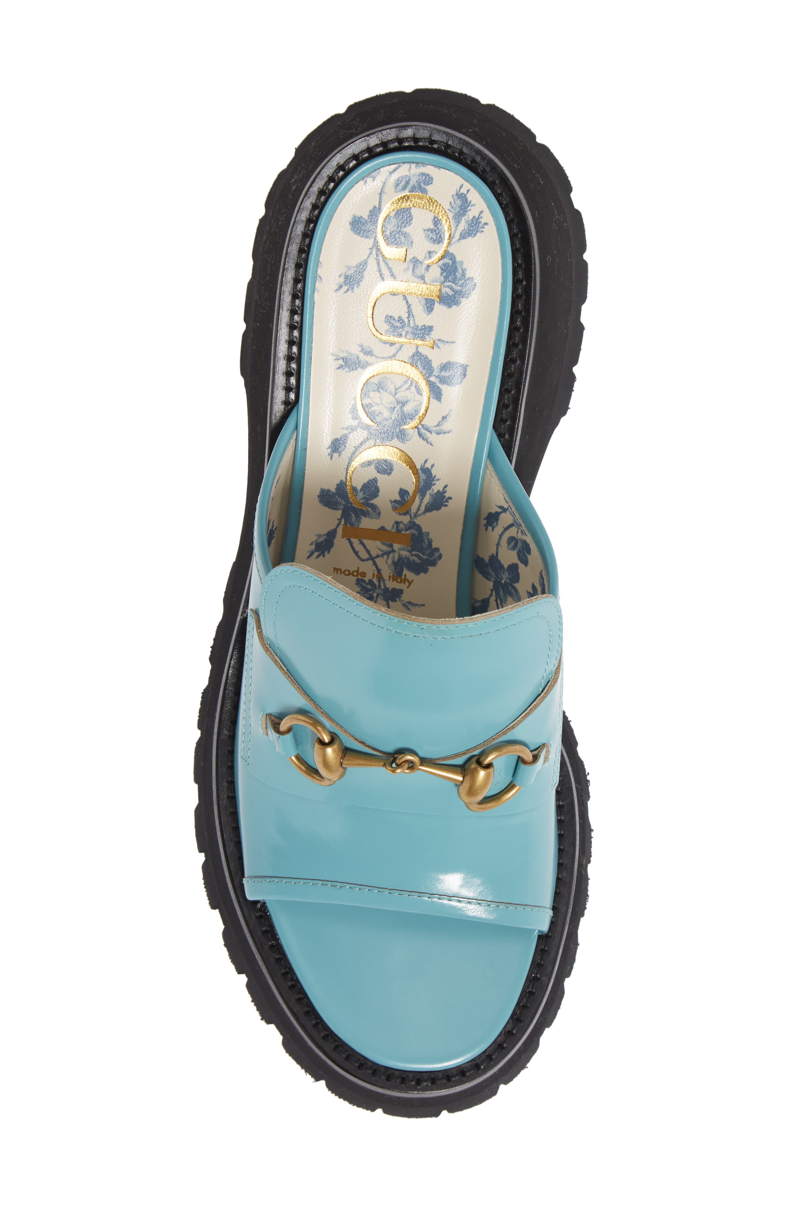 Gucci Harald Platform Slide Sandal, Alternate, color, 