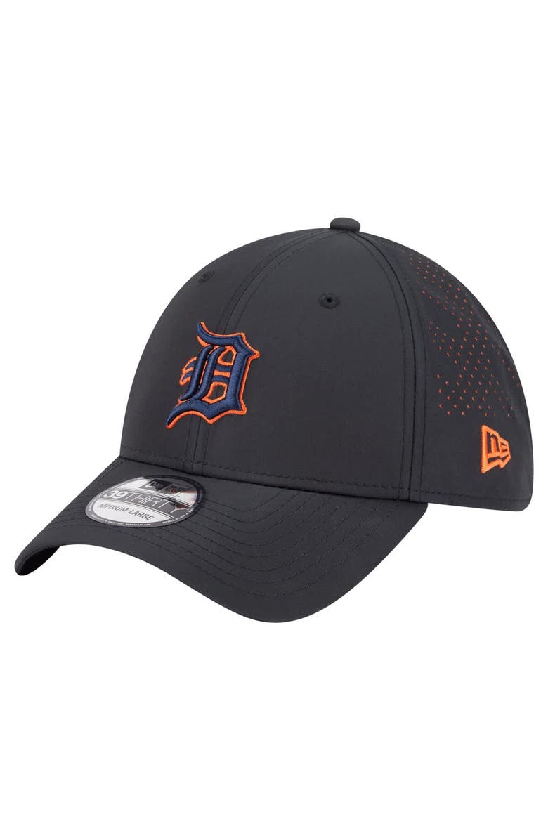 New Era Men's New Era  Black Detroit Tigers Night 39THIRTY Flex Hat, Main, color, 