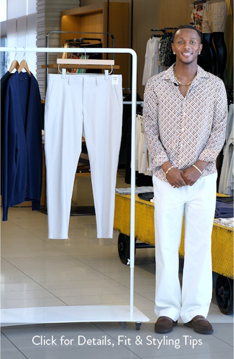Slim Fit Stretch Cotton Chinos, sales video thumbnail