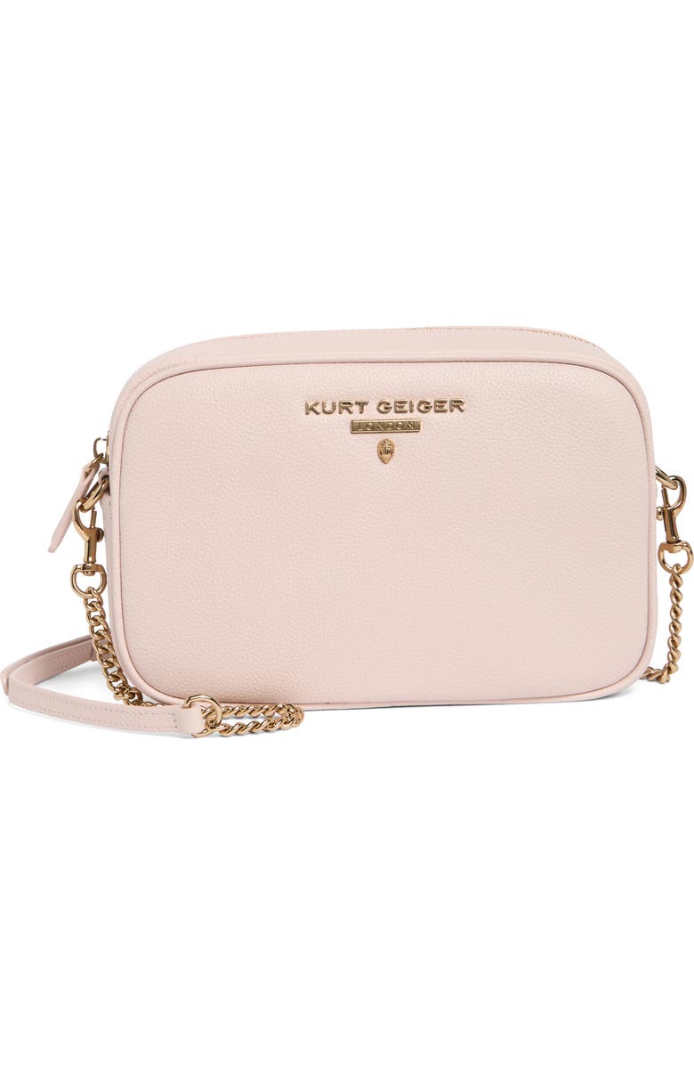 Kurt Geiger London Large Greenwich Camera Crossbody Bag, Alternate, color, Pale Pink