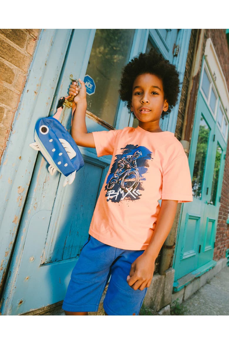 Organic Cotton Jersey Bmx T-Shirt, Alternate, color, Orange