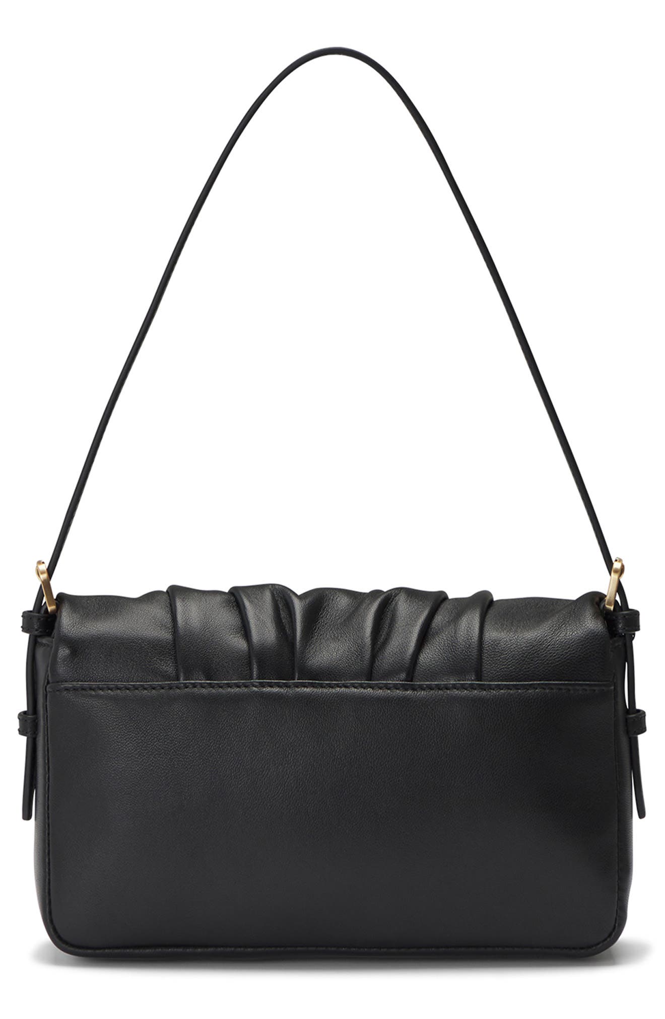Oryany Bell Pleated Leather Shoulder Bag, Alternate, color, 