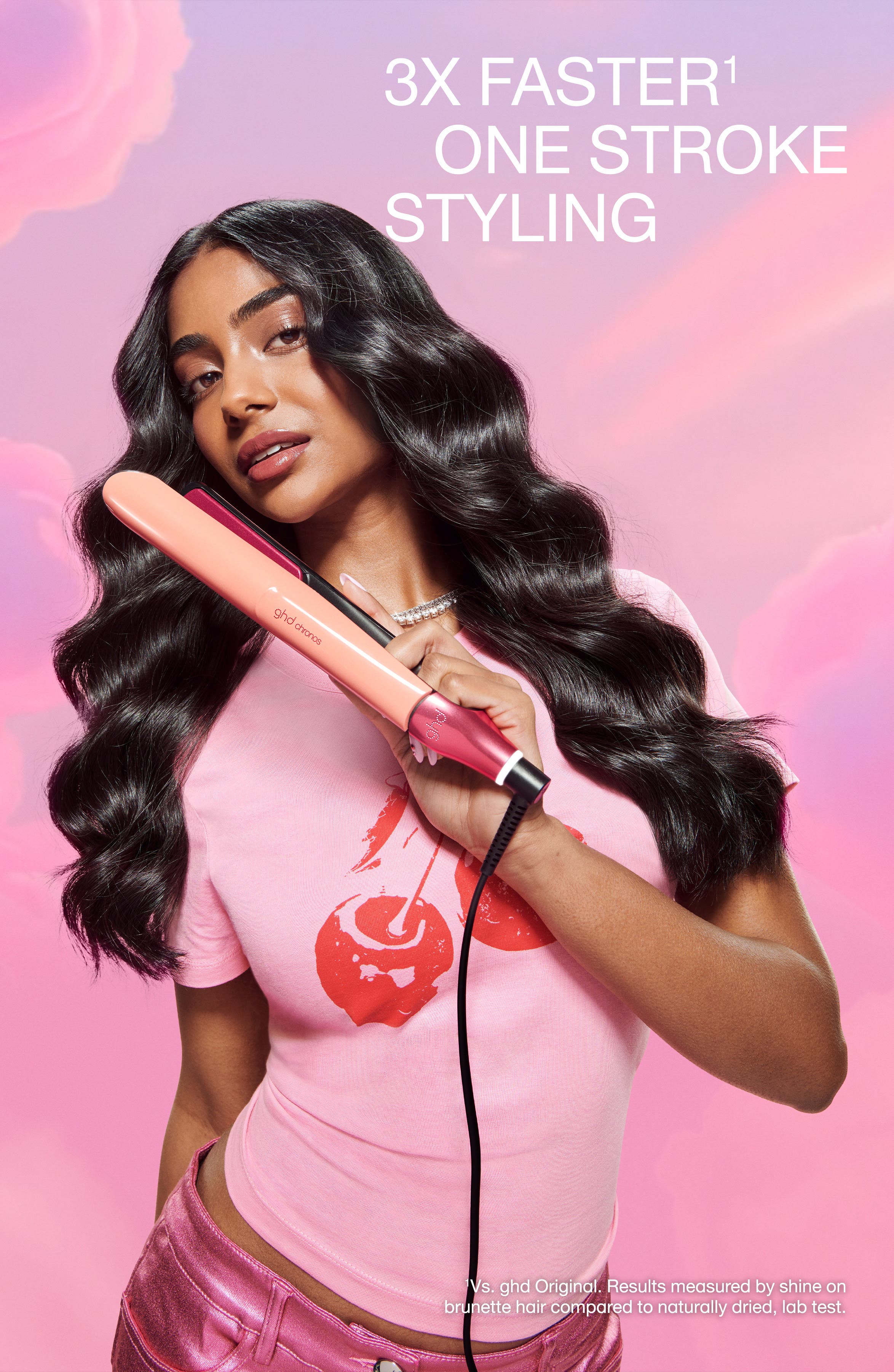 ghd Chronos Styler 1-Inch Flat Iron in Sun-Kissed Peach (Women