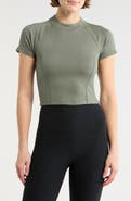 Beyond Yoga Formation Ribbed Crop T-Shirt