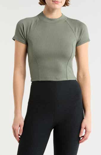 Beyond Yoga Formation Ribbed Crop T-Shirt