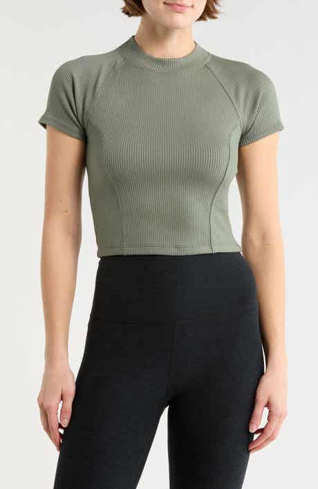 Beyond Yoga Formation Ribbed Crop T-Shirt