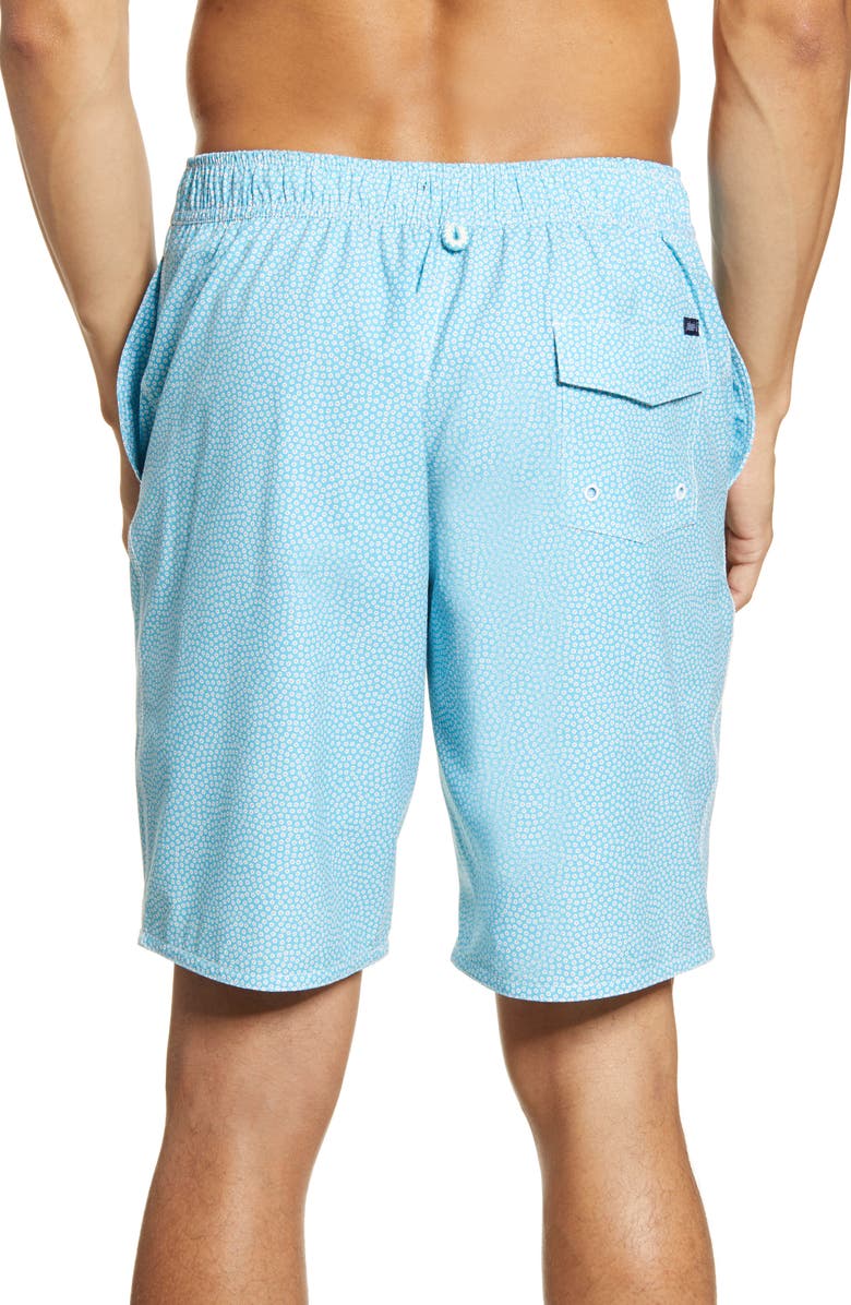 johnnie-O Crossbow Floral Swim Trunks, Alternate, color, 