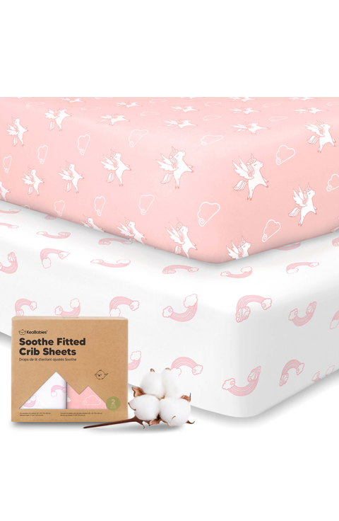 Soothe Fitted Crib Sheet
