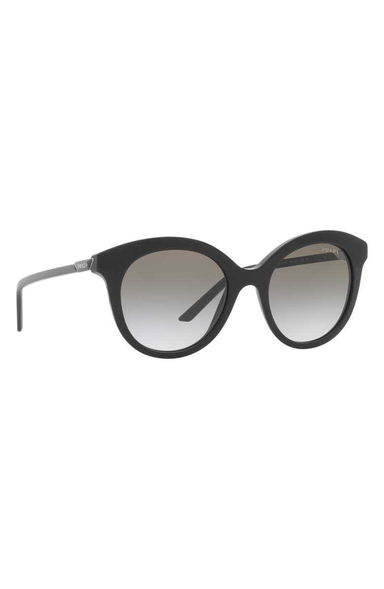 Prada 51mm Round Sunglasses, Alternate, color, 
