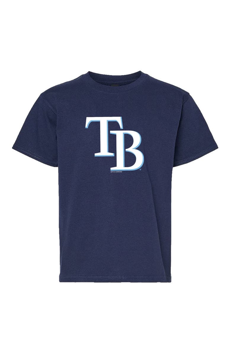SOFT AS A GRAPE Youth Soft as a Grape  Navy/Gray Tampa Bay Rays Two-Pack T-Shirt Set, Alternate, color, Navy