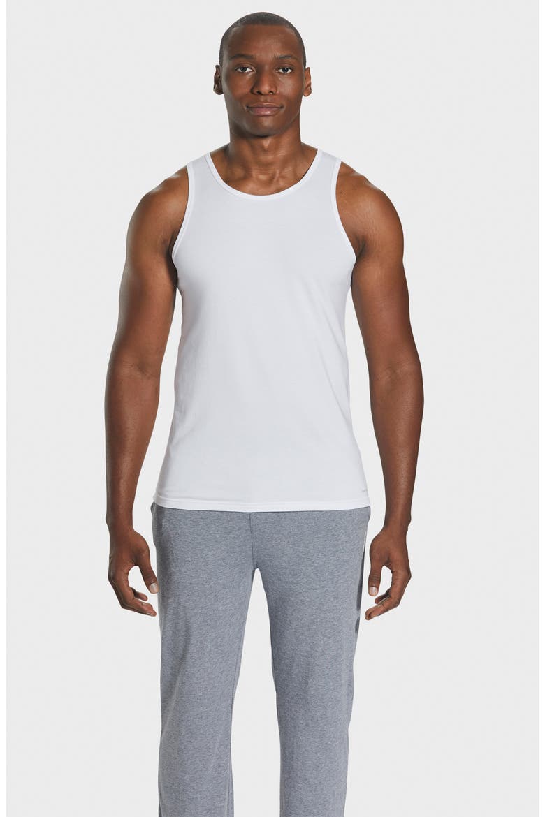 2-Pack Tank Undershirts, Alternate, color, WHITE