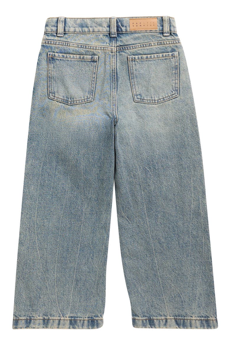 Kids' Baggy Jeans, Alternate, color, MEDIUM INDIGO