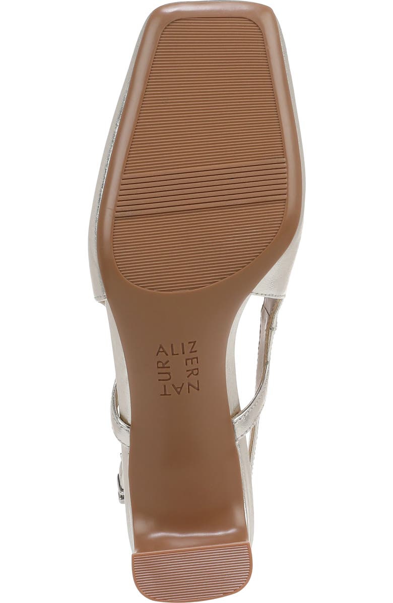 Naturalizer Carmen Slingback Pump, Alternate, color, Silver Sand