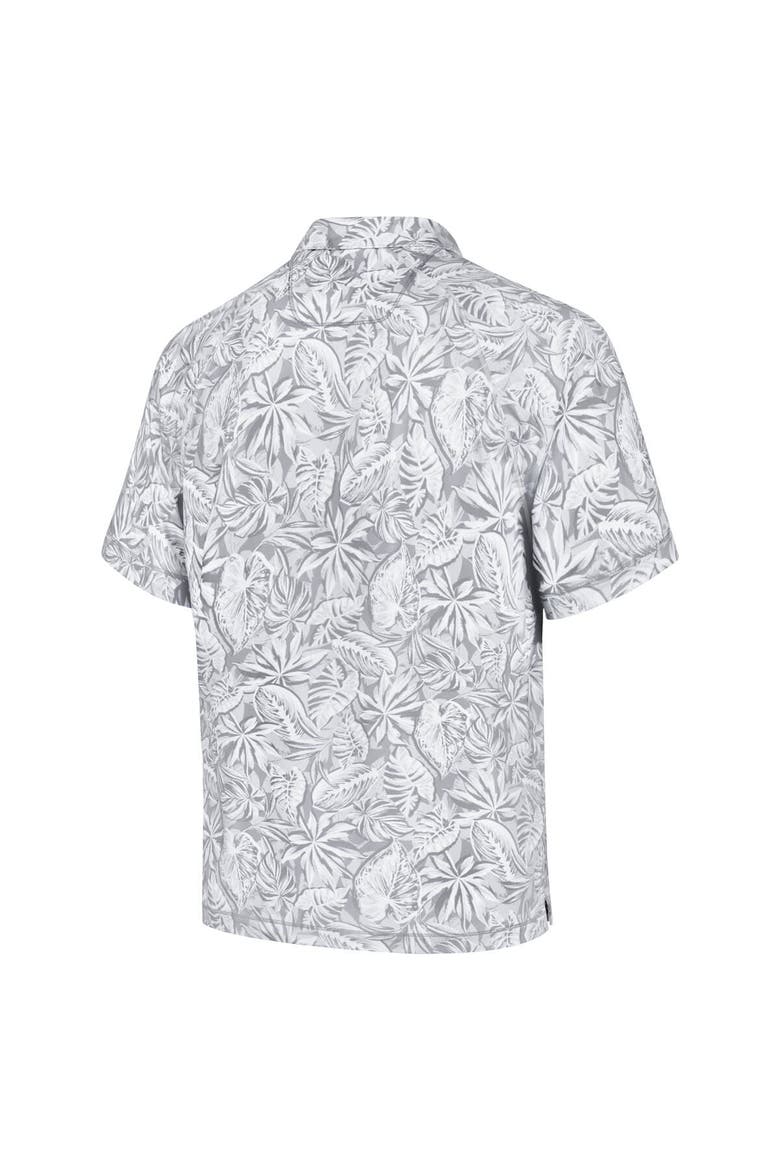 Men's Tommy Bahama Gray Minnesota Golden Gophers Tropical Score IslandZone Polo, Alternate, color, Gray