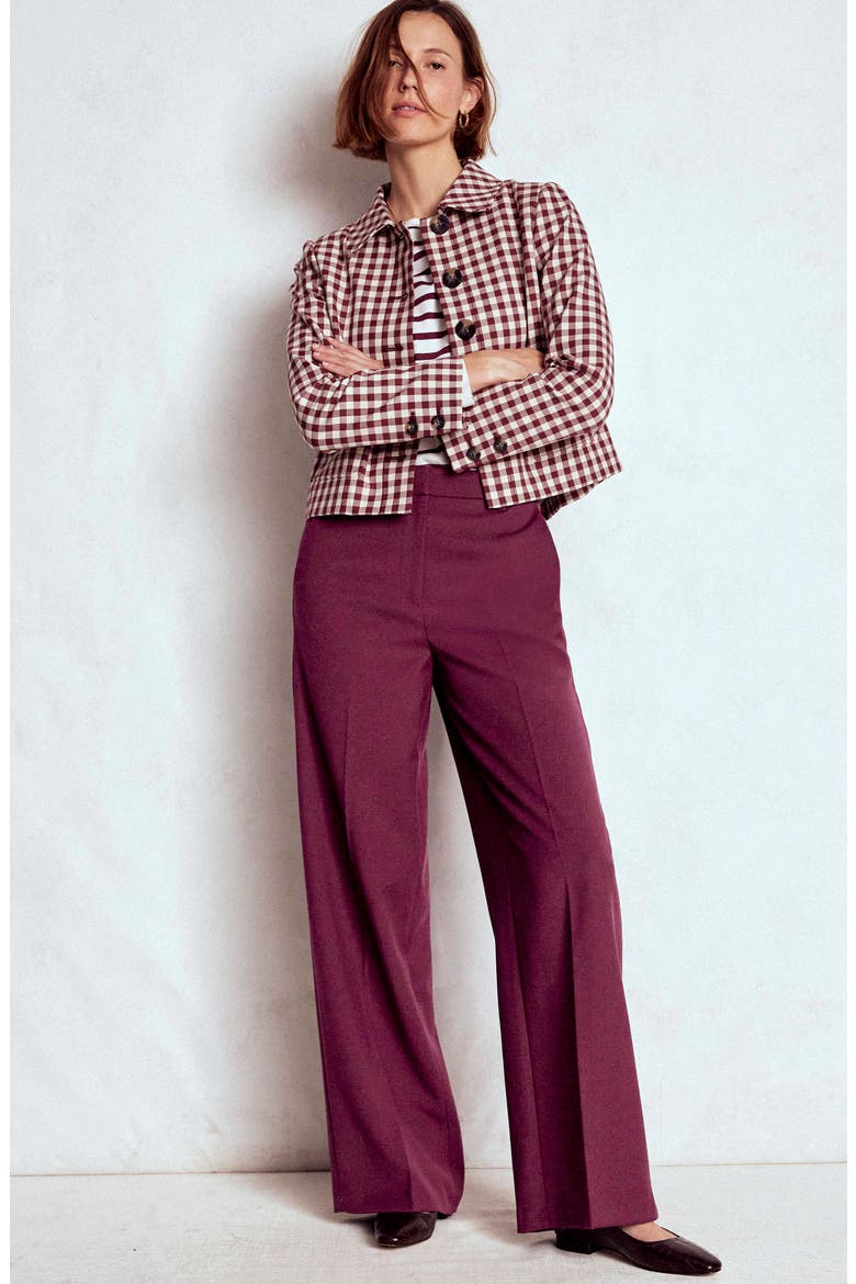 Belgravia Straight Leg Pants, Alternate, color, DEEP WISTERIA