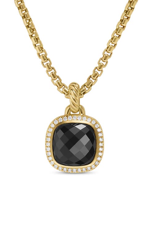 Albion® Pendant in 18K Yellow Gold with Diamonds, 11mm