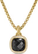 David Yurman Albion® Pendant in 18K Yellow Gold with Diamonds, 11mm
