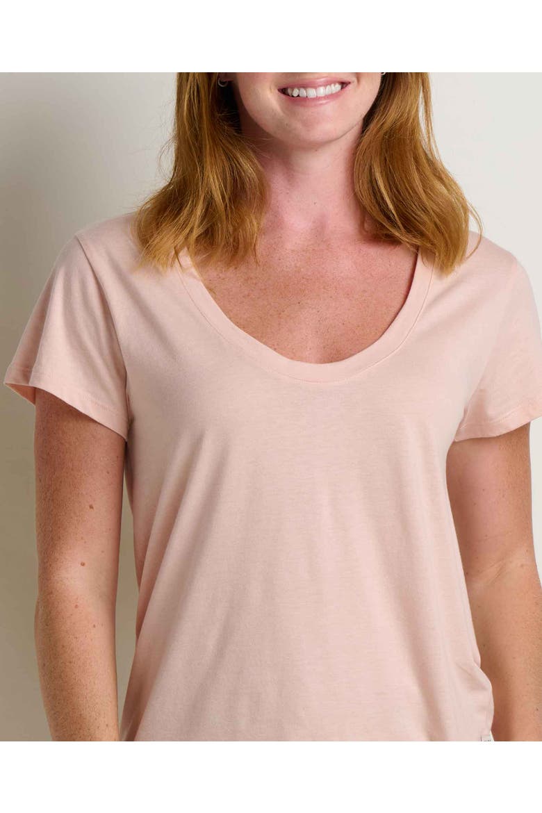 Whisper Tee, Alternate, color, Spanish Villa