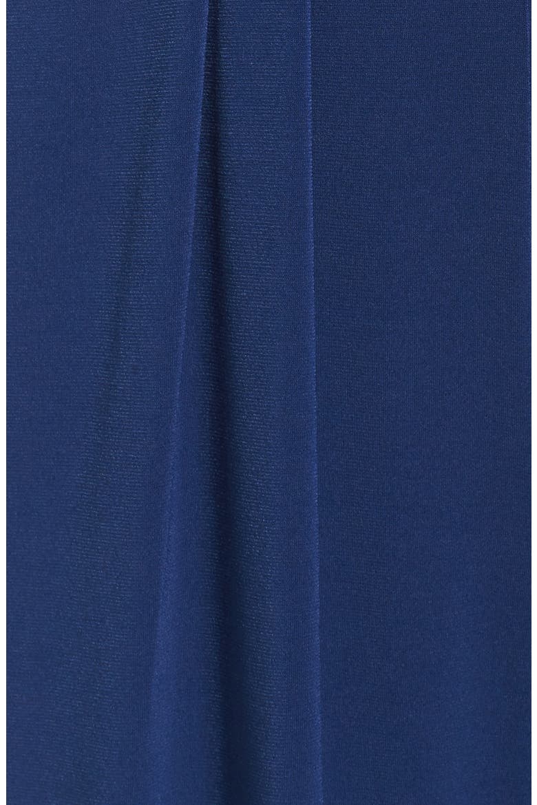 Faux Wrap Jersey Jumpsuit, Alternate, color, BLUEDNU