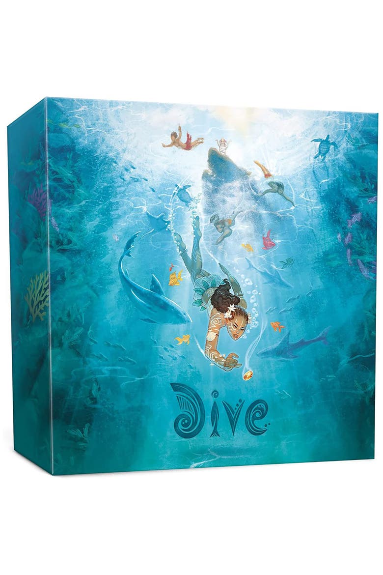 Dive Aquatic Board Game, Family Game, Ages 8+, Main, color, Multicolored